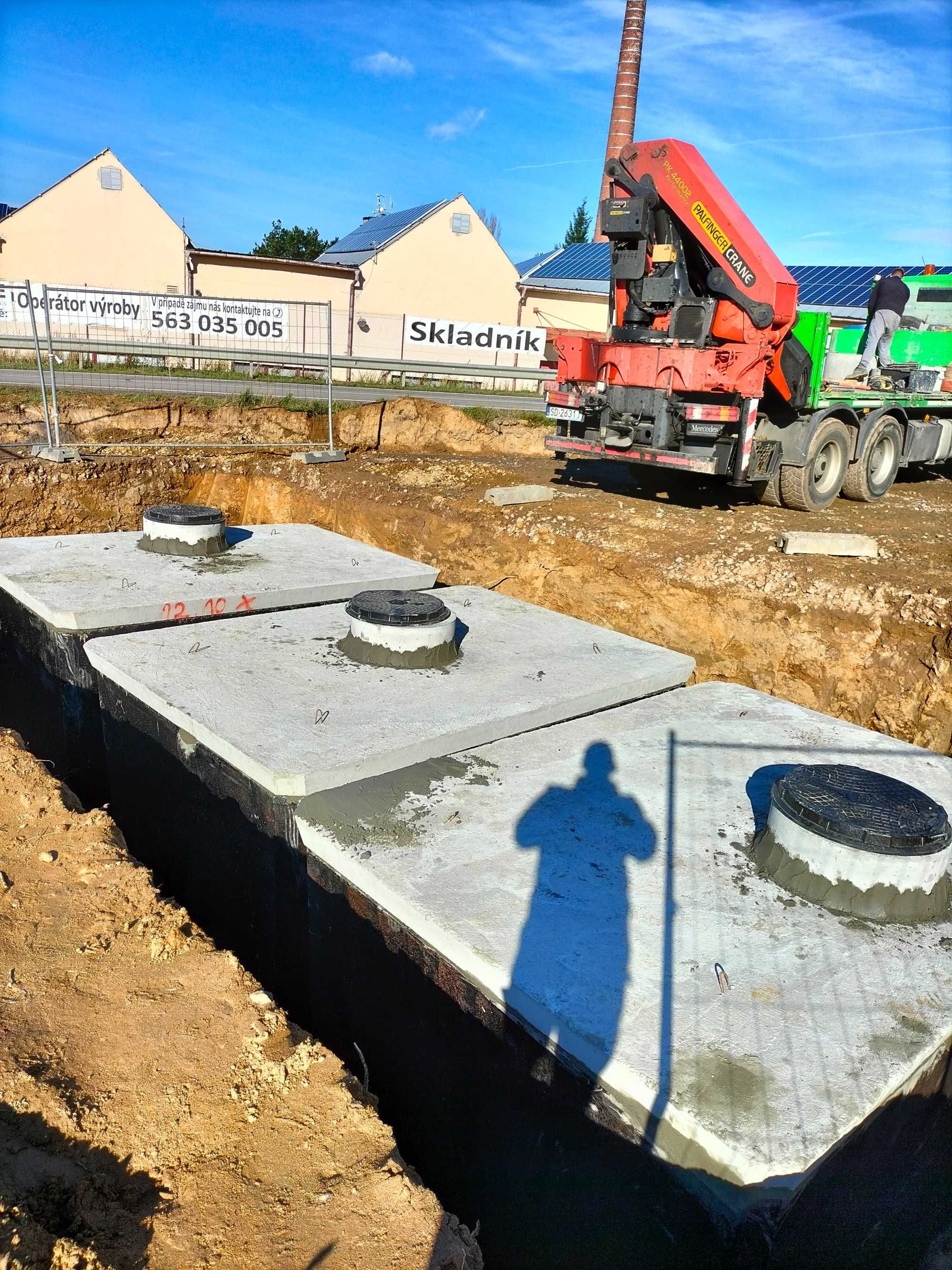 Zbiornik Betonowy Szambo Betonowe Szamba Zbiorniki Piwnica Piwniczka