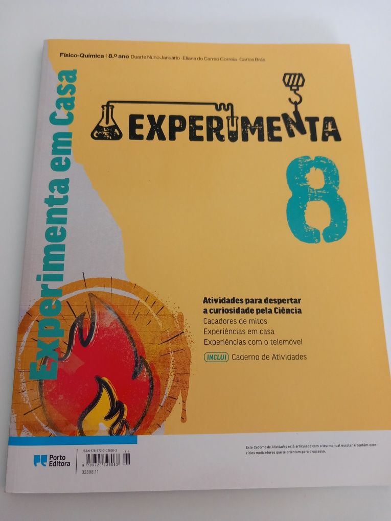 Caderno de Actividades - Experimenta 8° Ano