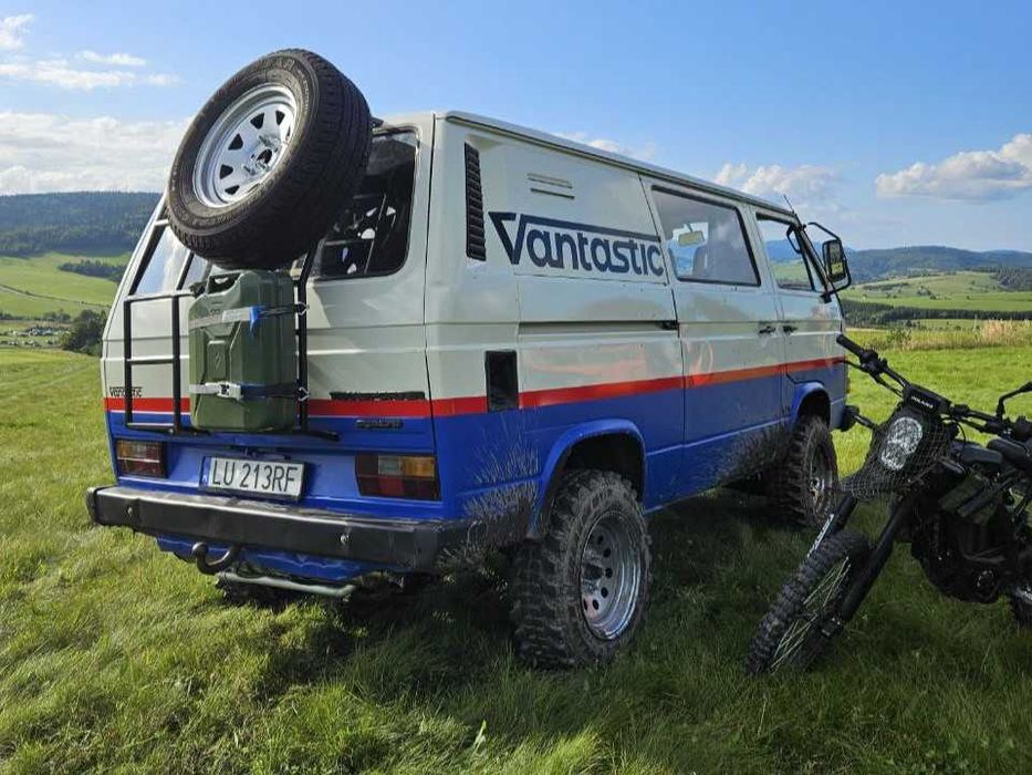Sprzedam Volkswagena T3 Syncro z napędem 4x4 | 2.1 boxer | FV23%