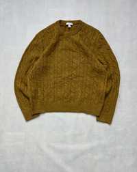 Sweter warkocz GAP wool great color