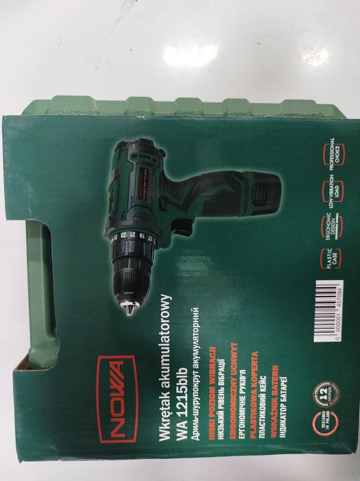 Шуруповерт акумуляторний 12V Nowa WA 1215blb