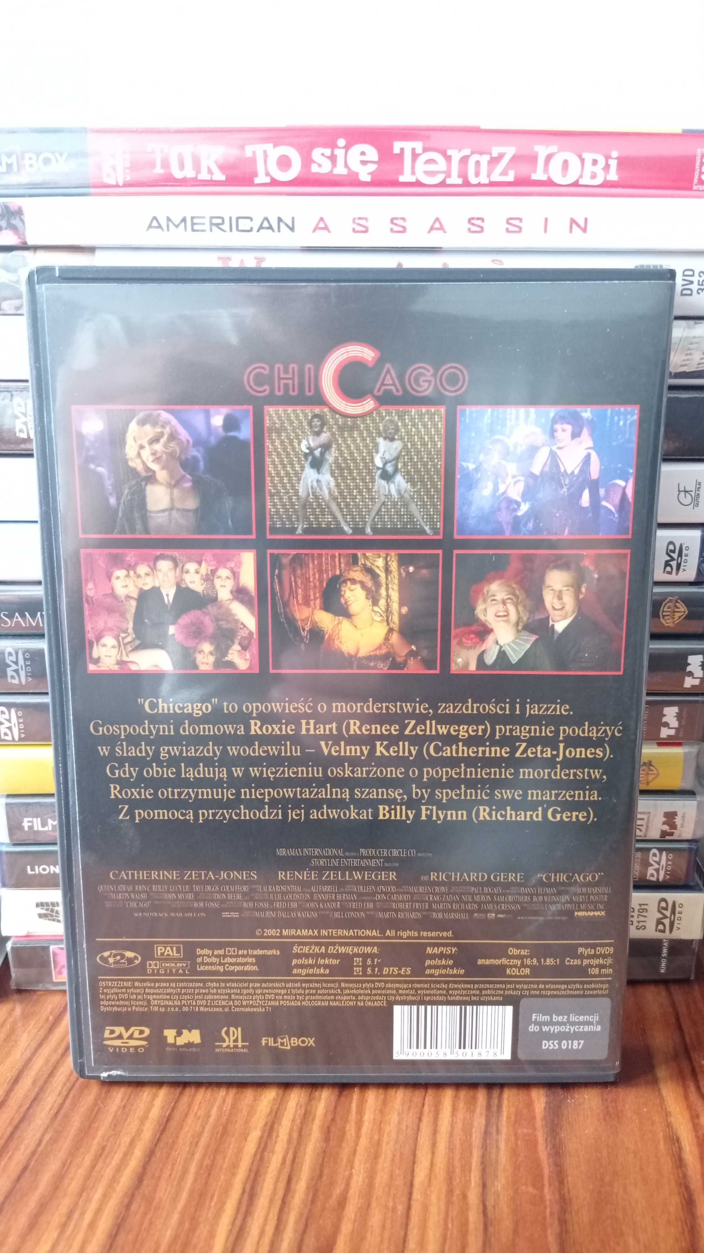 Film DVD CHICAGO nowy oryginalne i oficjalne wydanie za 1/3 ceny