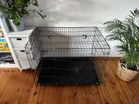 KLATKA KOJEC dla psa kota królika zwierząt TRANSPORTER 106x71x81cm XXL