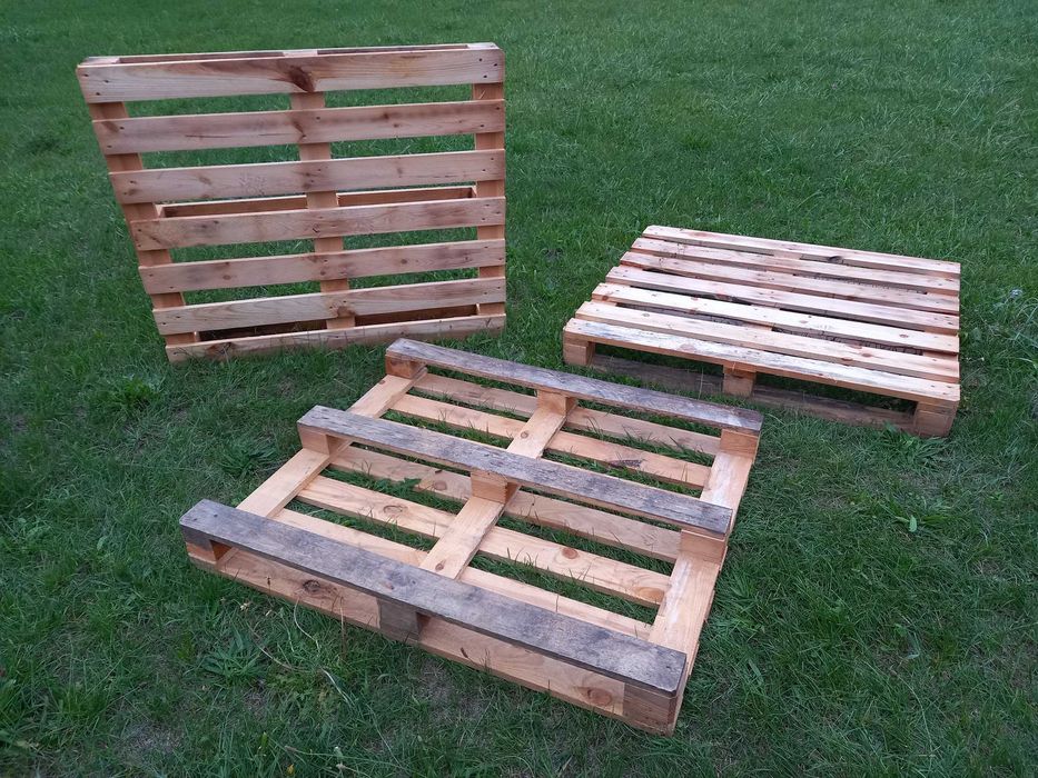 Palety drewniane 100x120, 8 szt, bardzo dobry stan