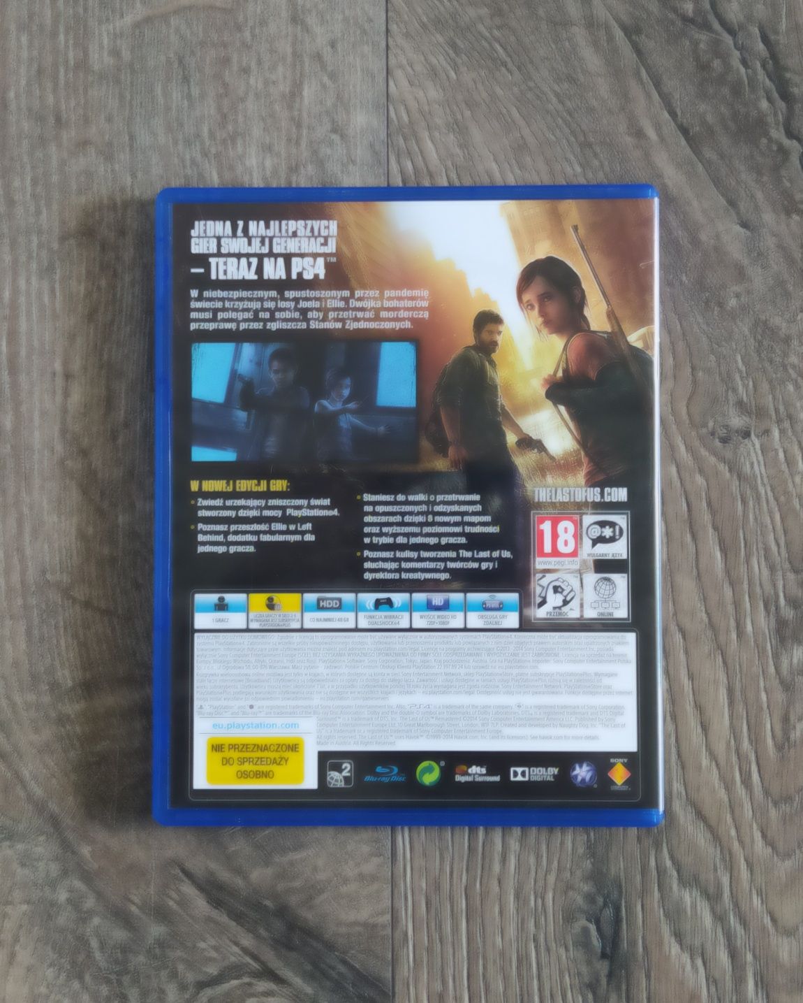 Gra PS4 The Last of US PL