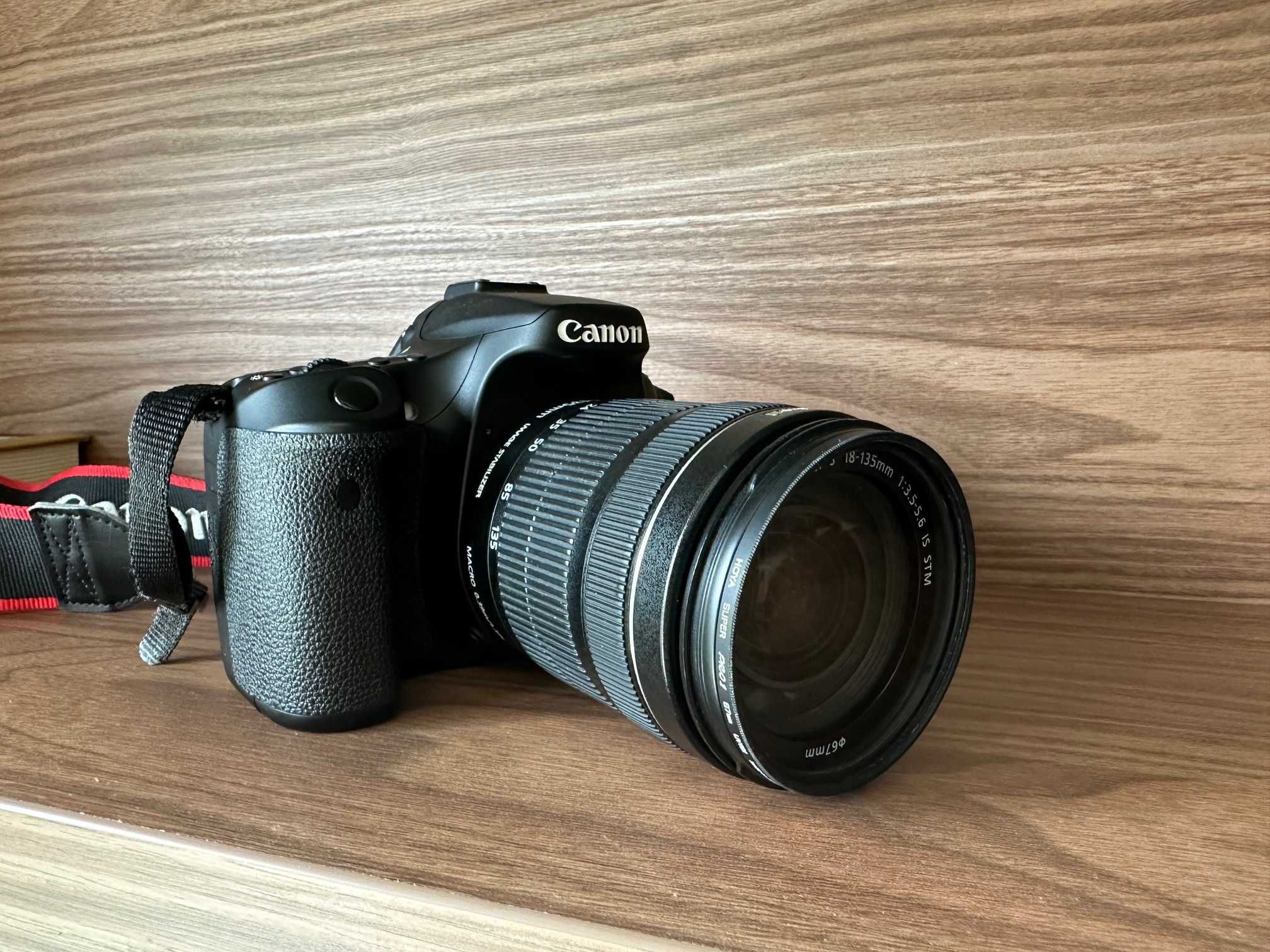 Canon EOS 70D + obiektyw 18-135 mm