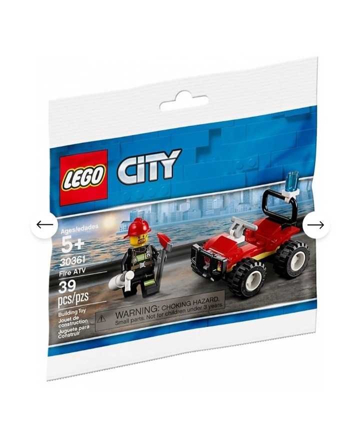 LEGO City 30361 Strażacki Quad 39el - wiek 5+