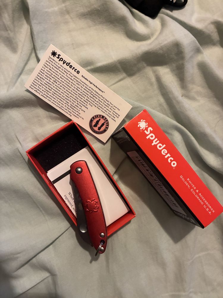 Canivete spyderco