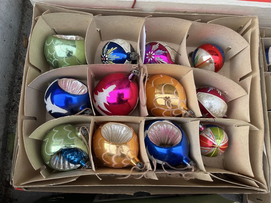 Bombki PRL Różne cena za szt