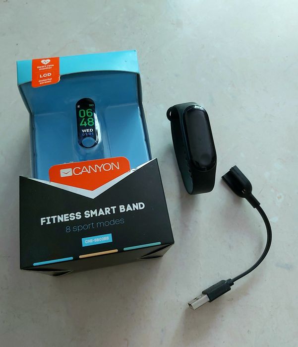 Фитнес-браслет Canyon CNE-SB02BB black