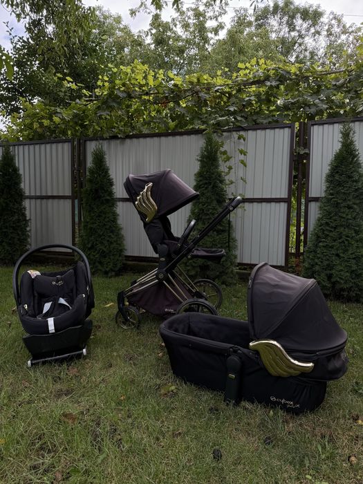 Коляска 3в1 6/y cybex priam jeremy scott