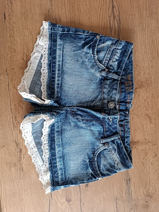 Jeansowe spodenki xs