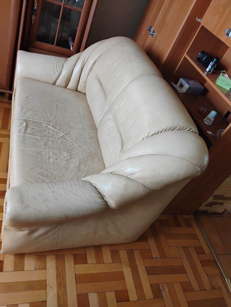 Sprzedam meble wypoczynek skórzany