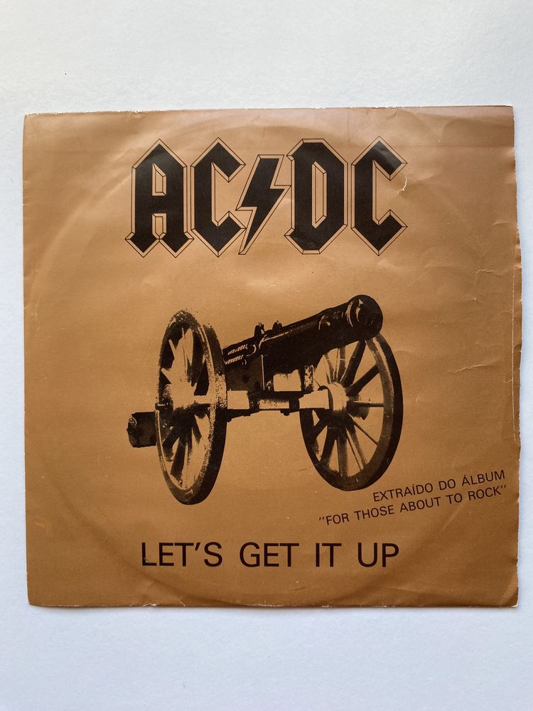 Single AC/DC em muito bom estado.