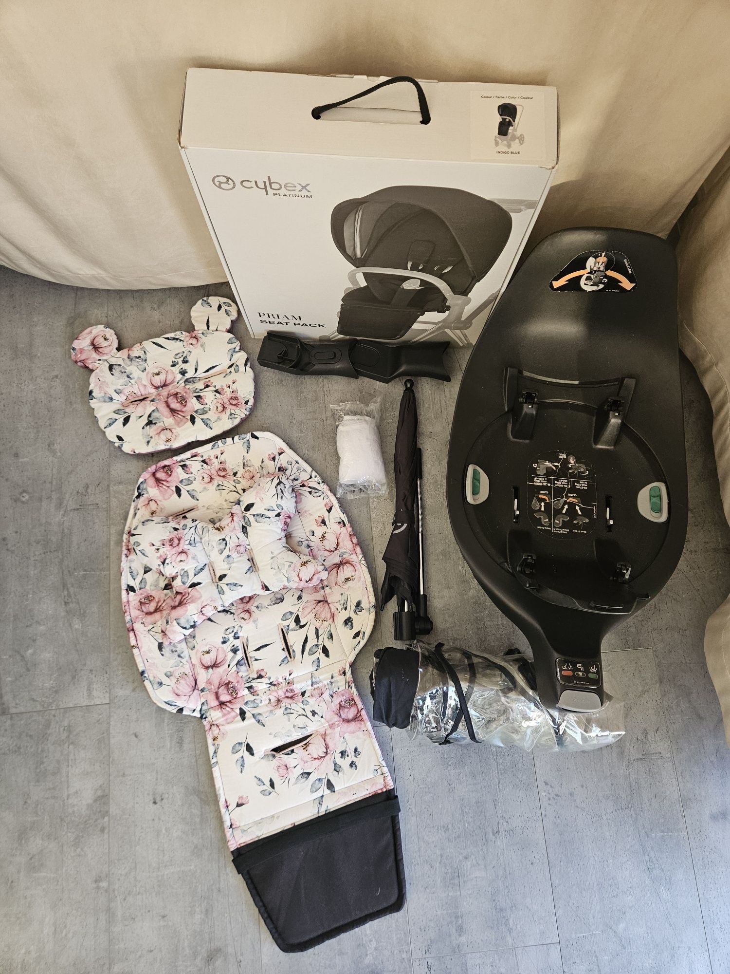 Cybex Priam 2.0 wózek dziecięcy - spacerówka, gondola, fotelik, baza