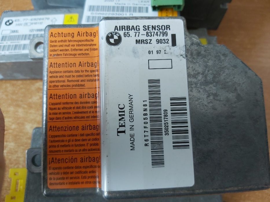 Блоки управления Airbag бмв е65 4.4 2002