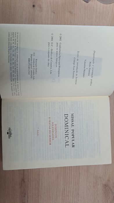 Missal Popular Vol. 1 Dominical 2002