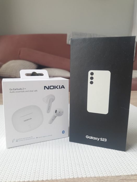 Nowy SAMSUNG S23 + GO earbuds 2+