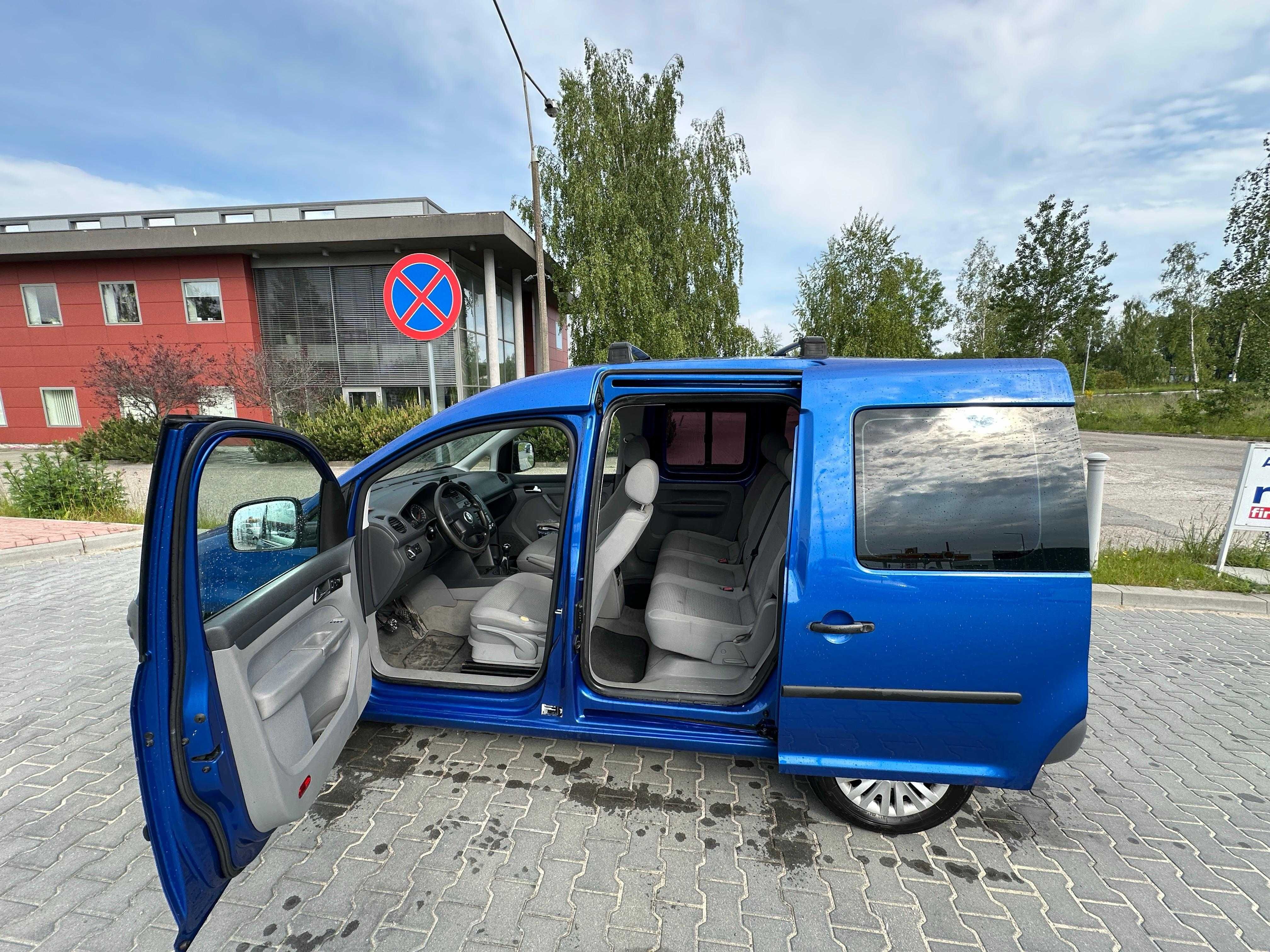 Caddy 1,6 7os,benzyna+gaz,hak, oc 2026