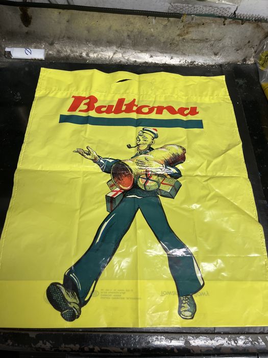 Reklamówka Baltona PRL