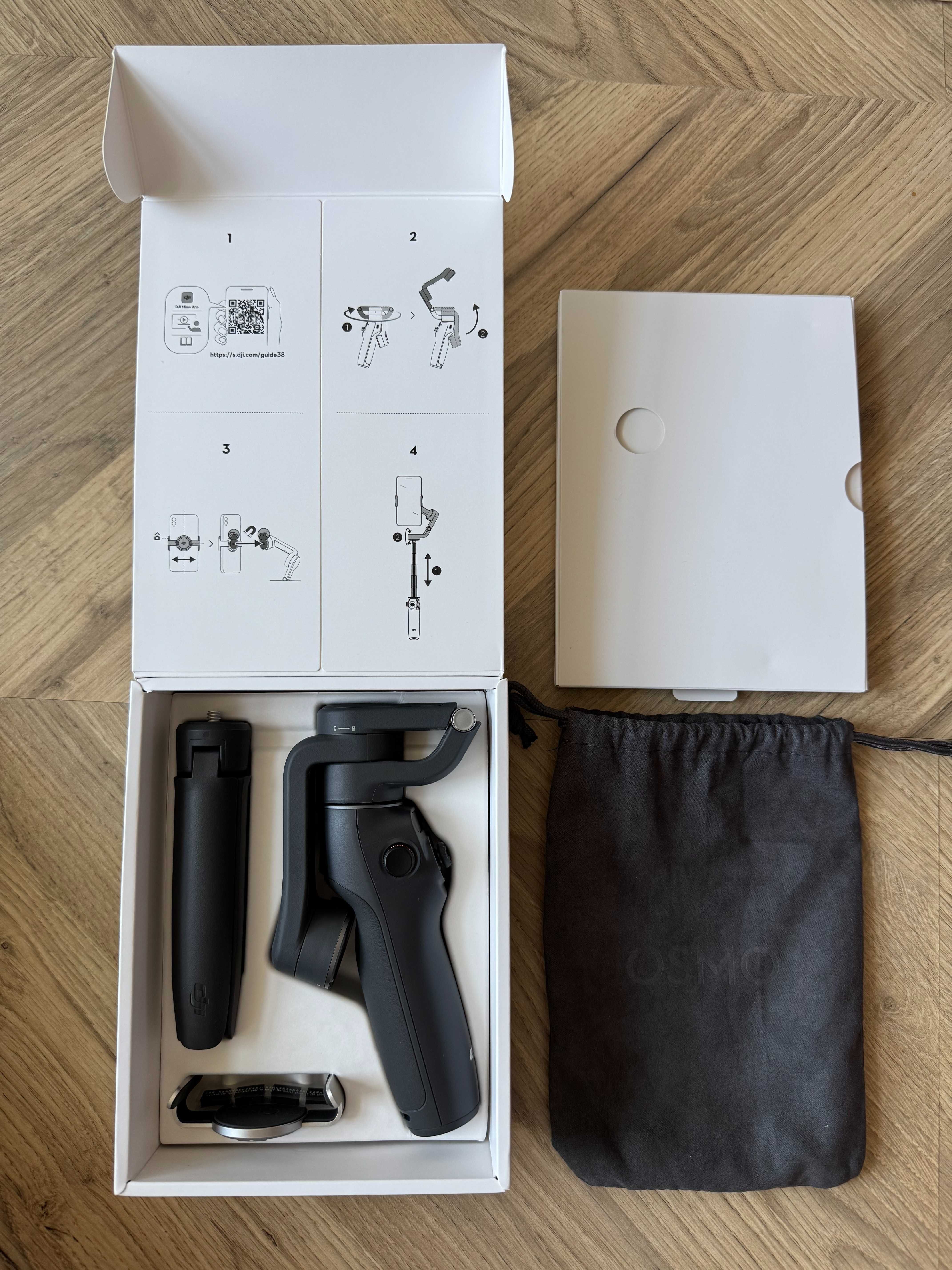 Gimbal DJI Osmo Mobile 6 – otworzony raz, gwarancja do 27 grudnia 2026