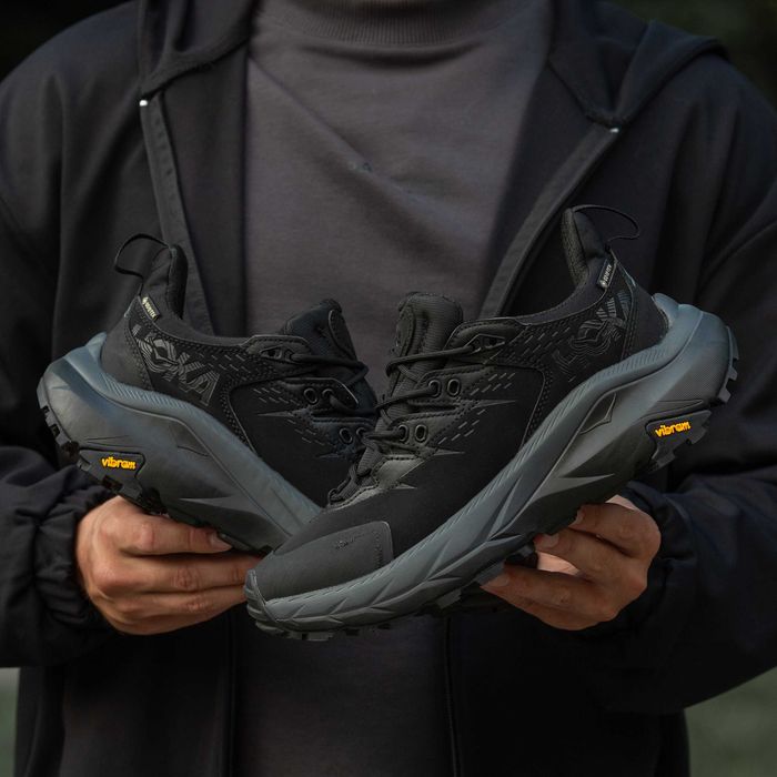 Мужские теплые кроссовки Hoka One One Kaha 2 Low Gore-Tex Termo хока