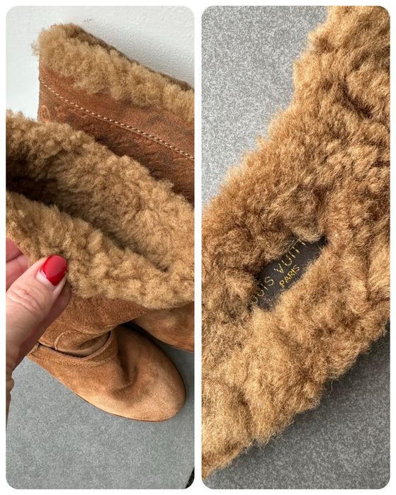 Сапоги Louis Vuitton, угги натуральные, louis Vuitton , бренд