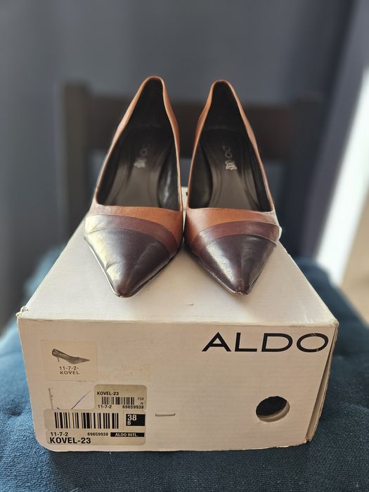 Szpilki ALDO Kovel-23 w kolorze brązowym (r.38)