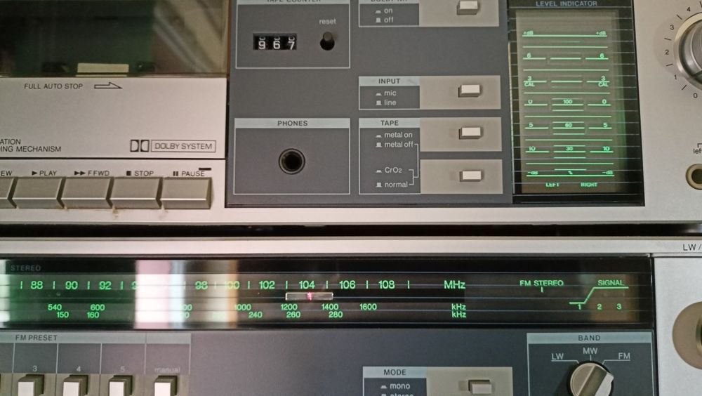 Wieża sanyo sprawna