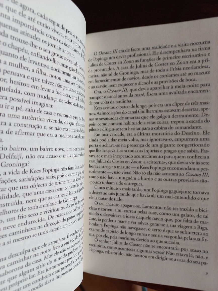 Livro O Homem que Via Passar os Comboios