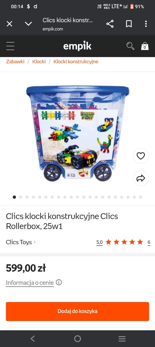 Klocki Clics 25w1