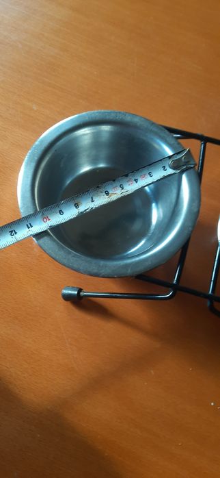 Miski dla kota lub psa z podstawą