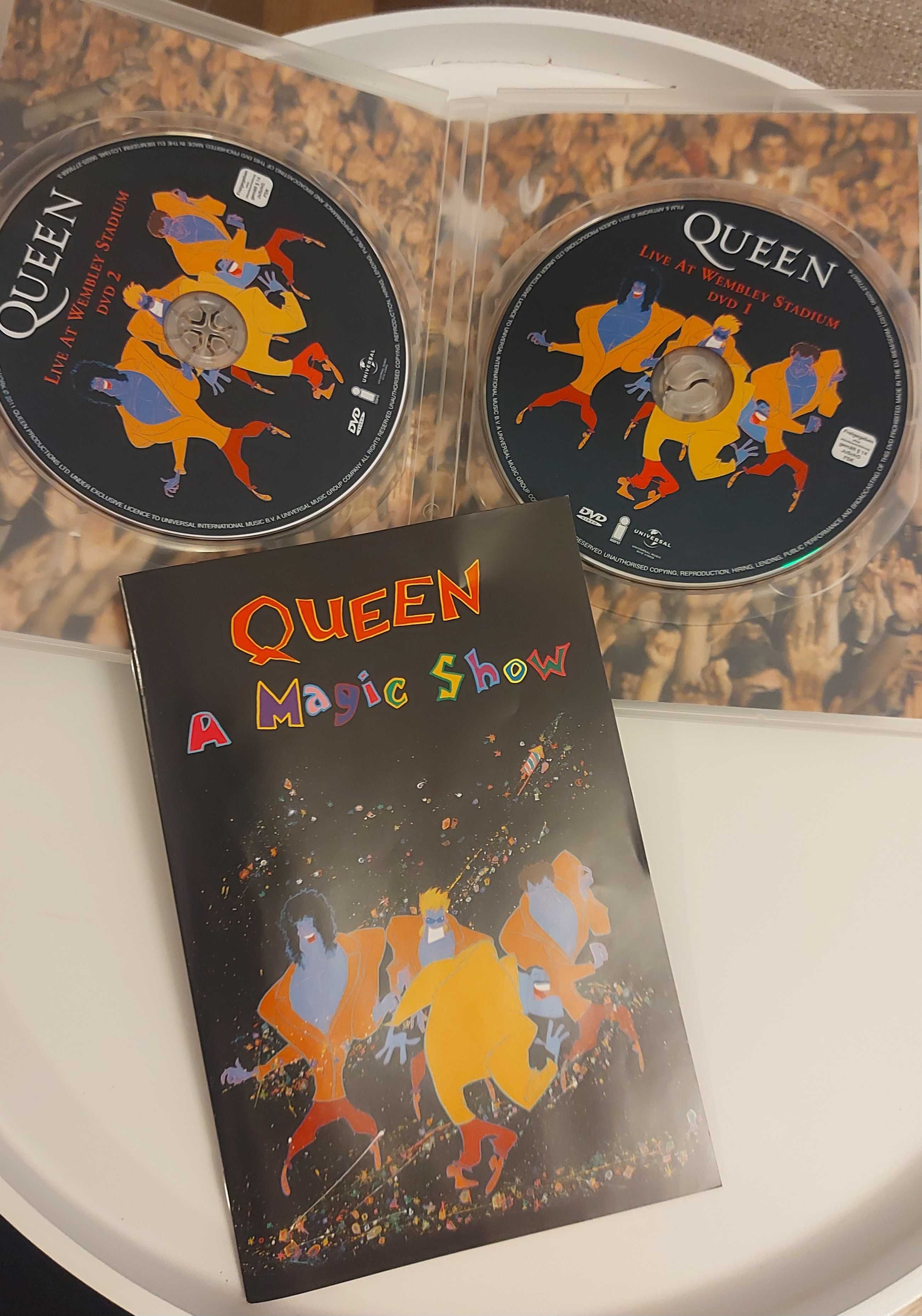 Queen Live at Wembley Stadium 2 x DVD