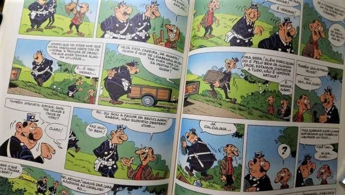 Spirou Livro Revista BD e Jogos 196 páginas antigo