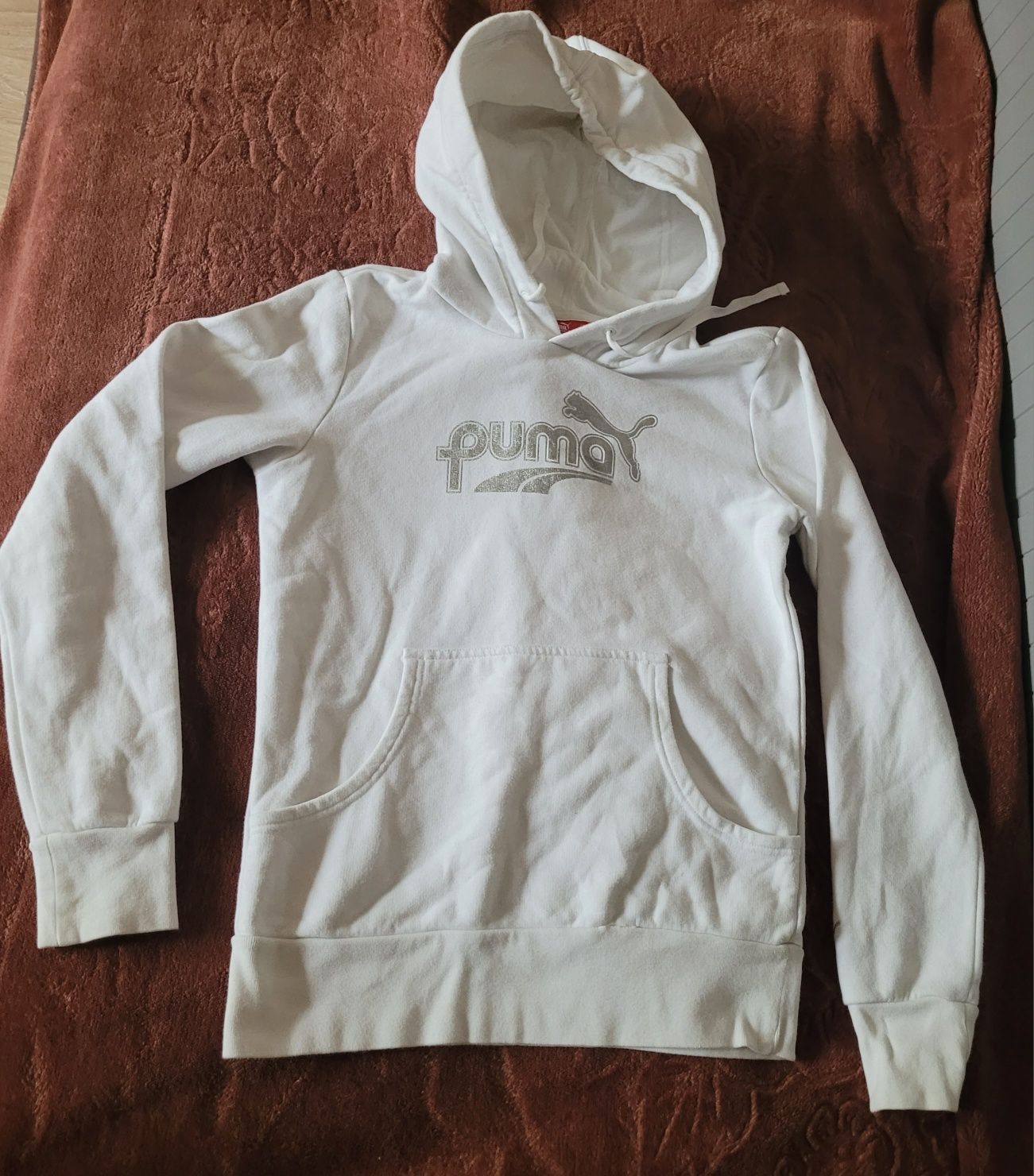 Bluza Puma, biała, rozmiar xs/s