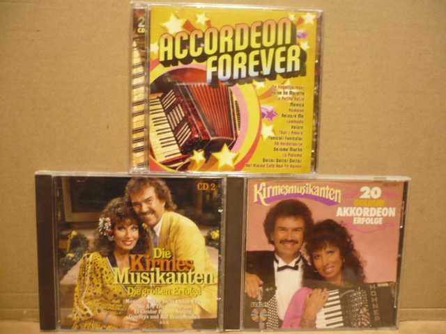 Wyprzedaż płyt CD z muzyką akordeonową : Kirmesmusikanten i inni.