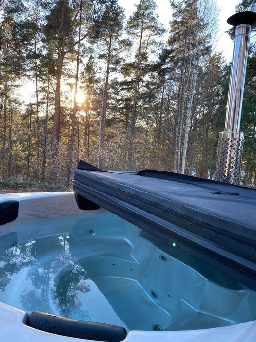 Balia ogrodowa Premium | gorąca beczka ruska bania hot tube jacuzzi