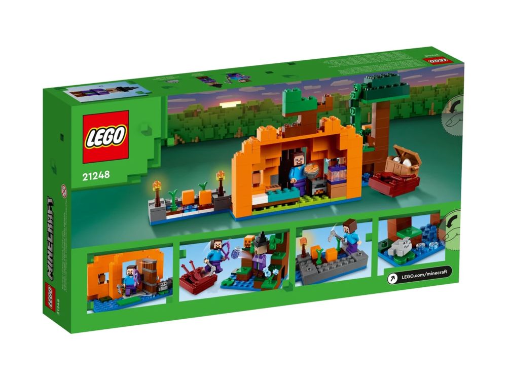 LEGO Minecraft Dyniowa Farma 21248 – 257 elementów
