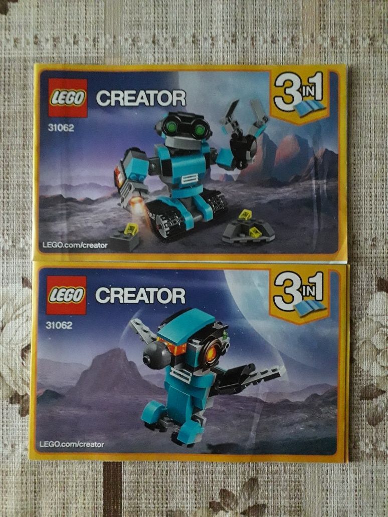 Lego Creator 31062 3w1 instrukcja