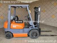 Wózek Widłowy TOYOTA 6FG20 , Wózki Widłowe TOYOTA 6FGF20 widlak LINDE