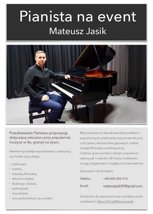 Pianista na event