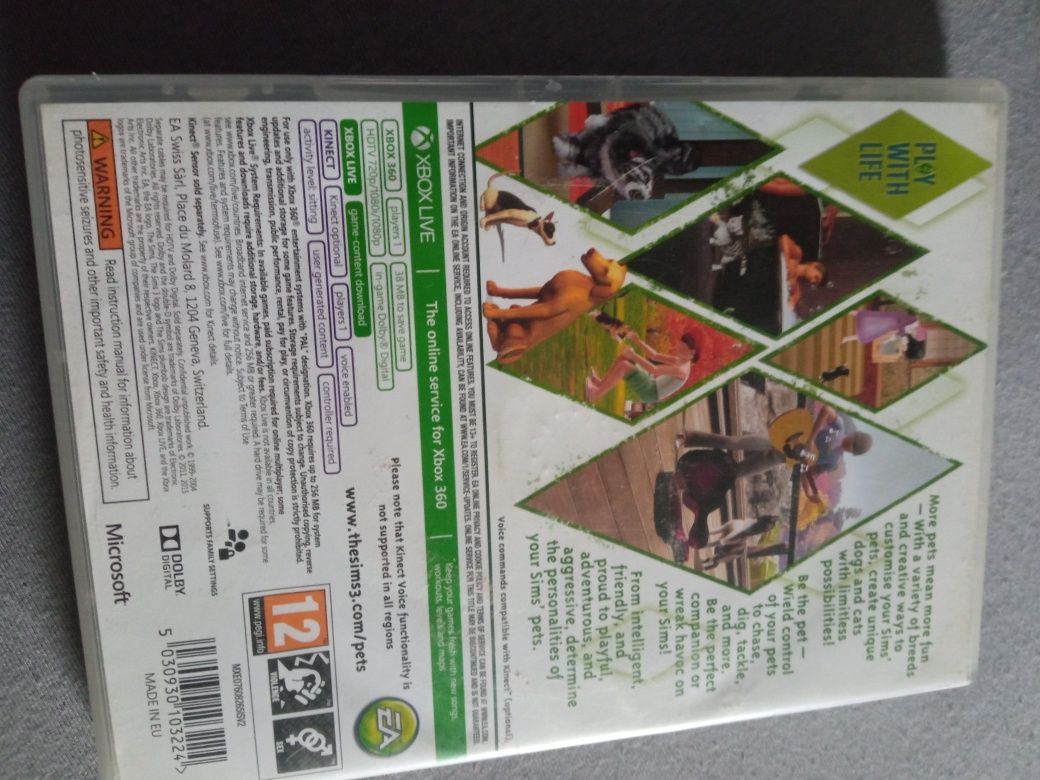 Sims 3 pets x360
