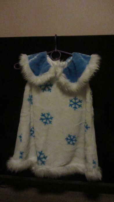 новогодняя накидка снегурочки