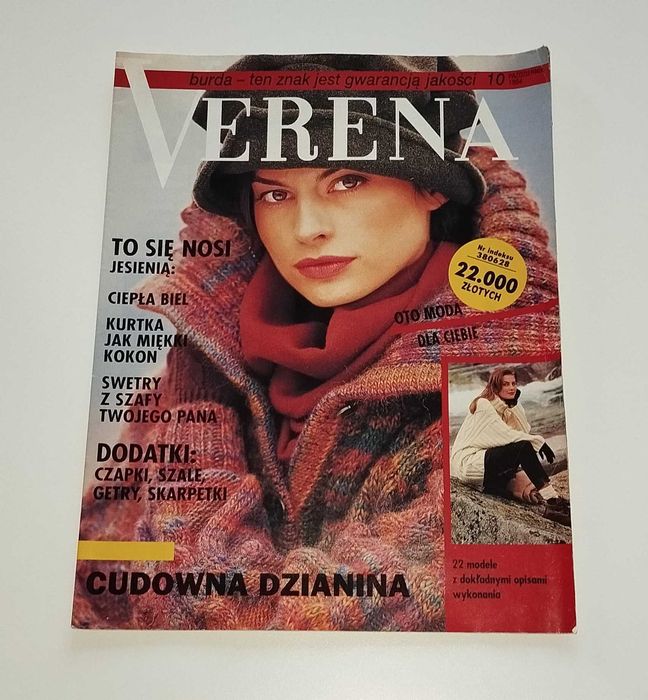 pojedynczy egzemplarz  Verena Burda ten znak jest gwarancją jakości