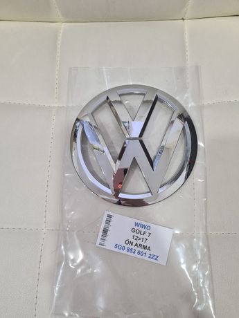 Эмблема значок на решетку радиатора Volkswagen VW GOLF 7 (12-17) 135мм
