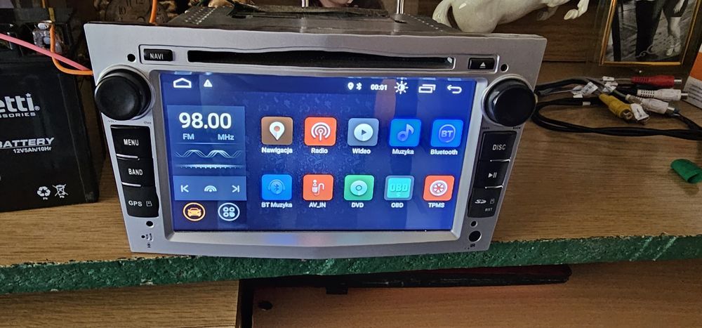 Radio 2din opel vectra c