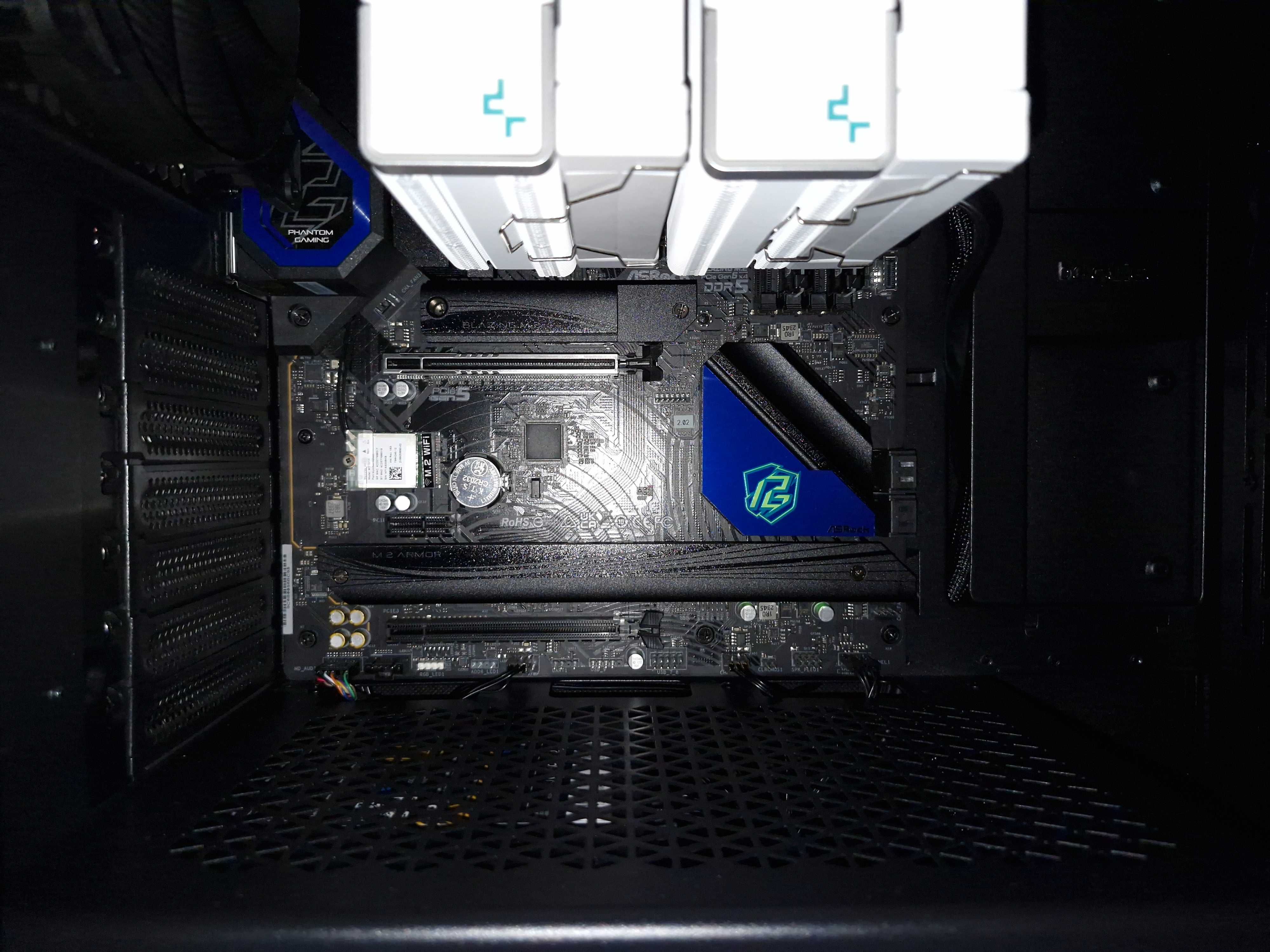 R5 7600 AM5, B650E PG RIPTIDE, DDR5, FM5 750w, 1TB, AK620 - GWARANCJA