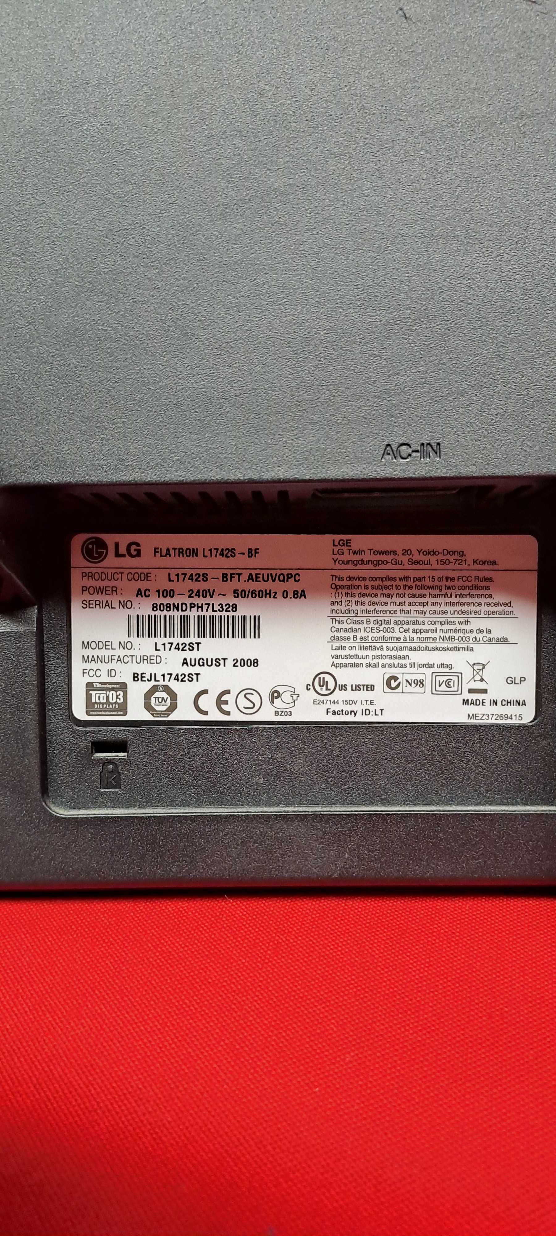 Monitor LG (LEVE 2 PAGUE 1)