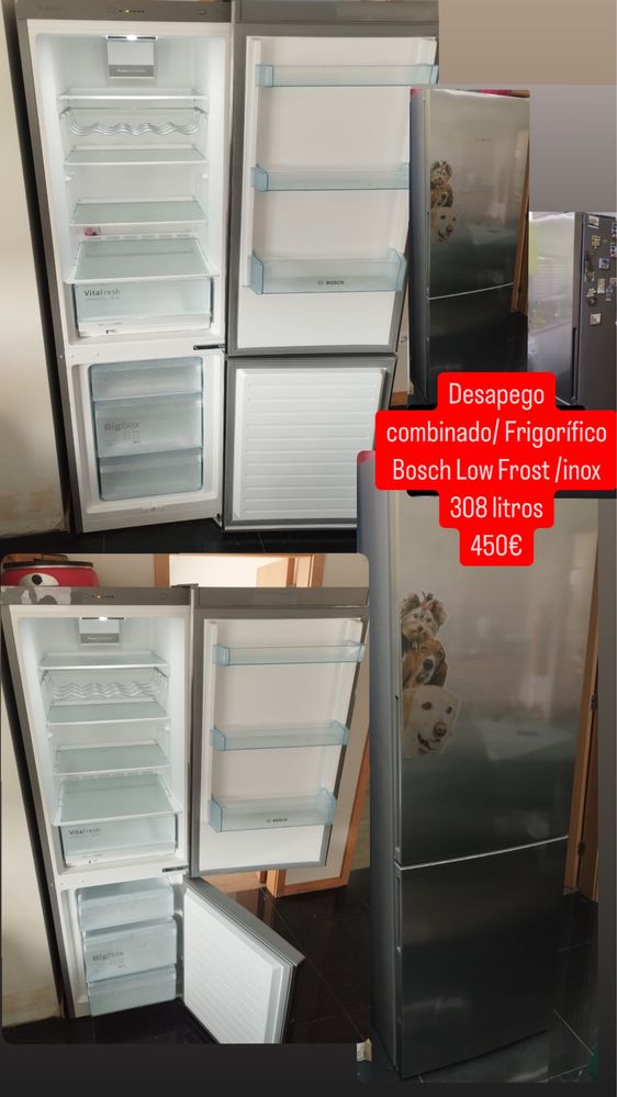 Frigorifico Bosch inox