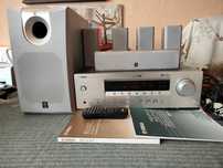 YAMAHA 100% Sprawny zestaw A/V Amplituner RX-V357 + Subwoofer głośniki
